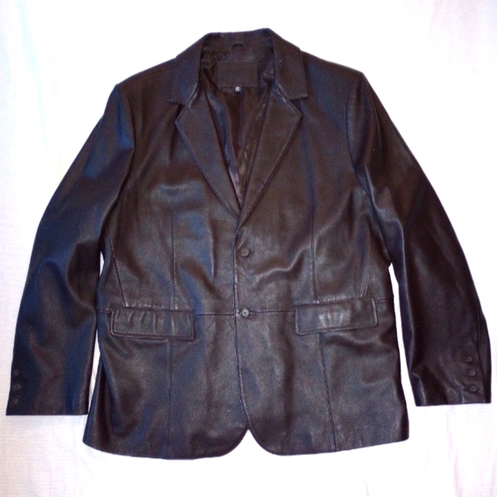 Apt9 Leather Jacket 48R